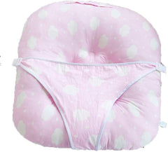 QERNTPEY Baby Sofa Newborn Lounger Baby Support Seat Chair Cushion Sofa Nursing Pillow Couch Bed Sitting Sofa with Seat Belt Learn to Sit