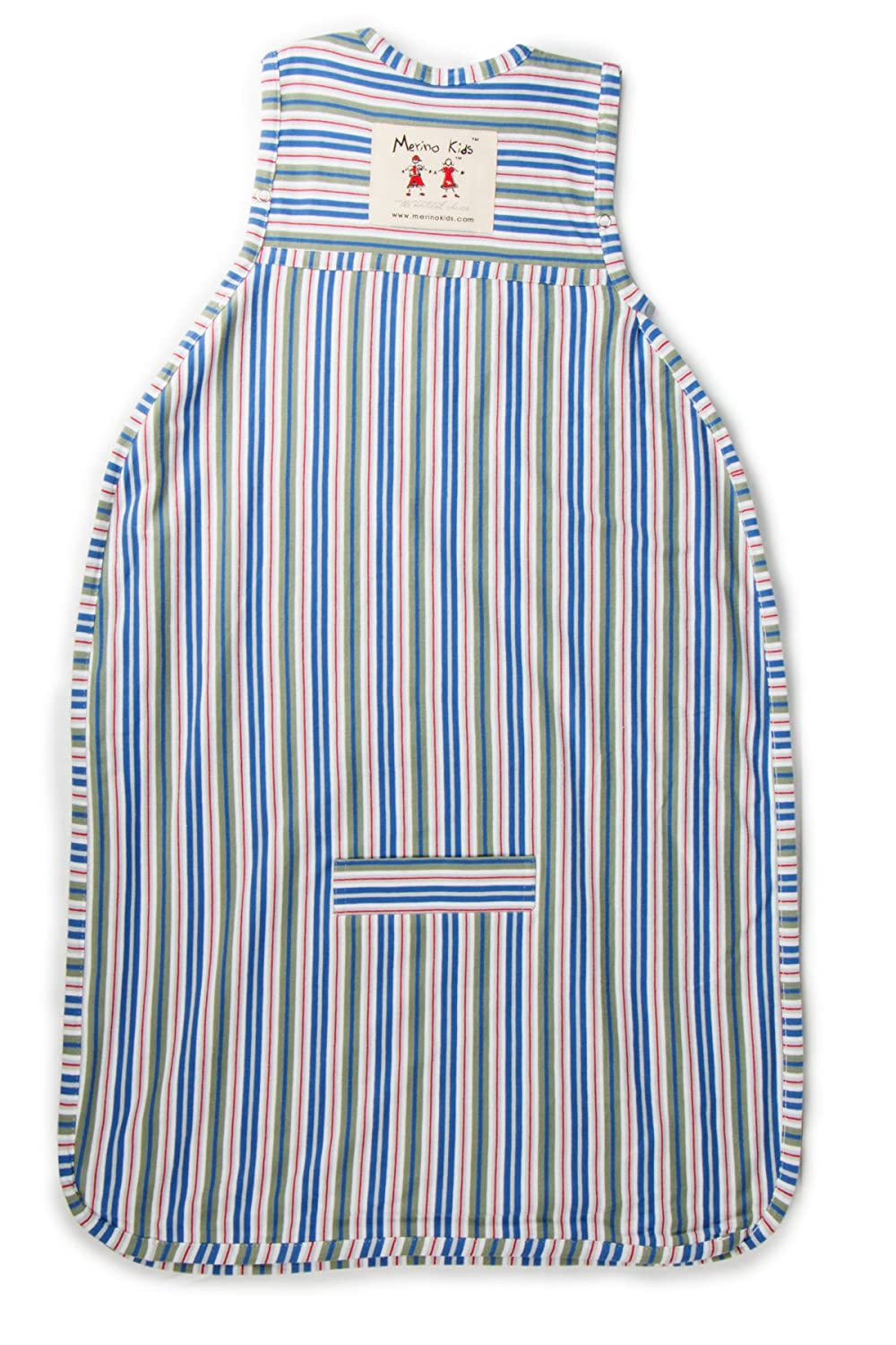 Merino Kids Organic Cotton Baby Sleep Bag for Babies 0-2 Years, Huckleberry