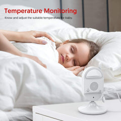 Victure Video Baby Monitor with Camera,2.4“ LCD Screen