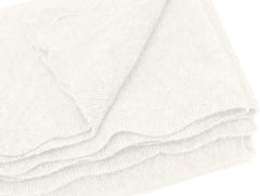 State Cashmere Luxe Stroller Baby Blanket 100% Pure Cashmere Travel Wrap Lightweight and Warm • 40 x 30 inches (Ivory)