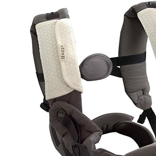 Abiie HUGGS Baby Carrier Hip Seat - Approved by U.S. Safety Standards - Healthy Sitting Position (M-Position)