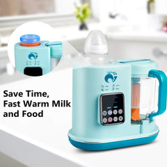 Whale's Love Baby Food Maker 5 in 1 Baby Food Processor Blender Grinder Steamer Warmer