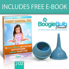 BoogieBulb Baby Nasal Aspirator and Booger Sucker for Newborns Toddlers & Adult