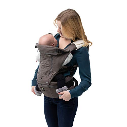 Abiie HUGGS Baby Carrier Hip Seat - Approved by U.S. Safety Standards - Healthy Sitting Position (M-Position)