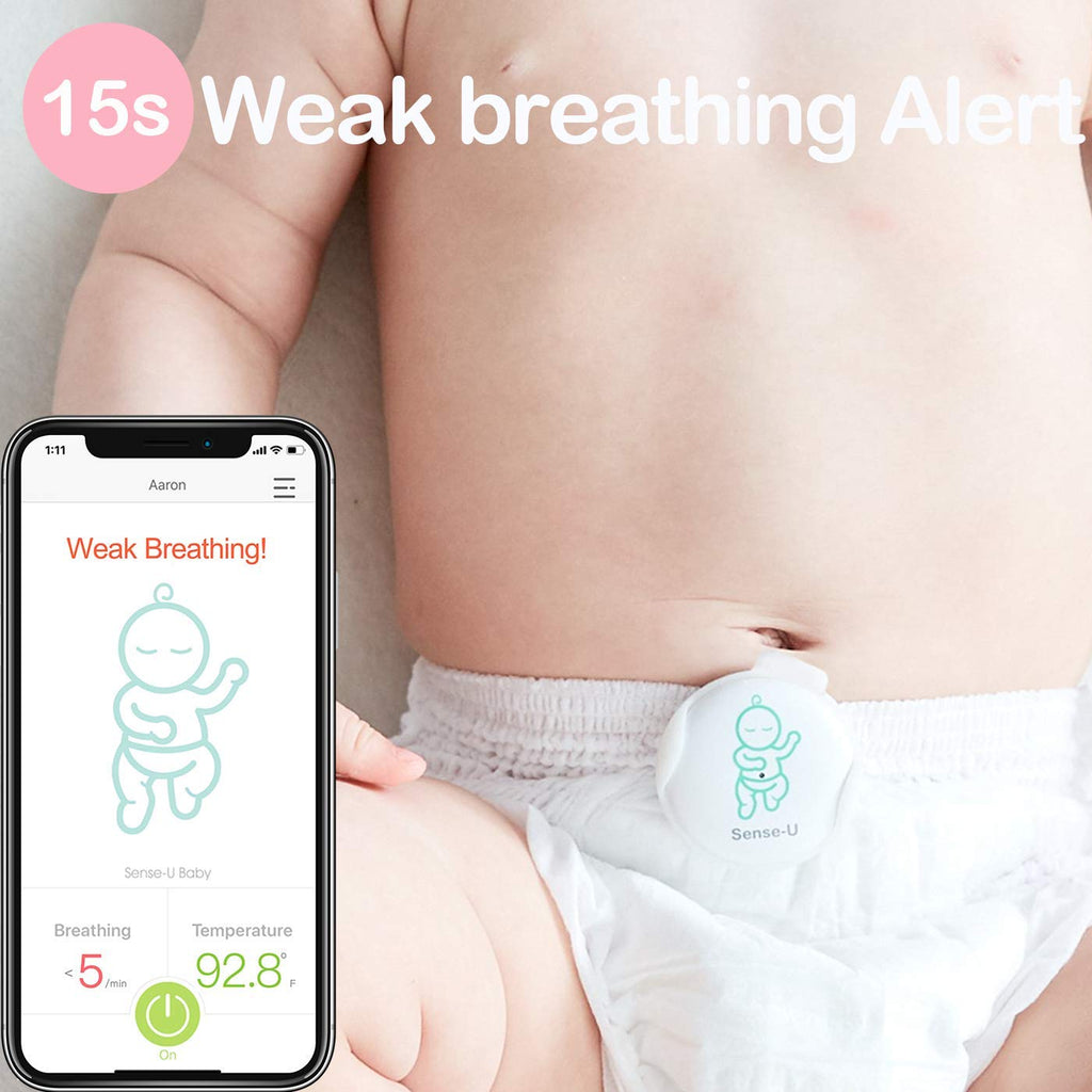 Sense-U Baby Monitor with Breathing Rollover Movement Temperature Sensors: Track Your Baby's Breathing, Rollover, Temperature Sense-U Baby Monitor with Breathing Rollover Movement Temperature Sensors: Track Your Baby's Breathing, Rollover, Temperature
