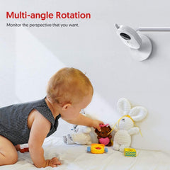 Victure Video Baby Monitor with Camera,2.4“ LCD Screen