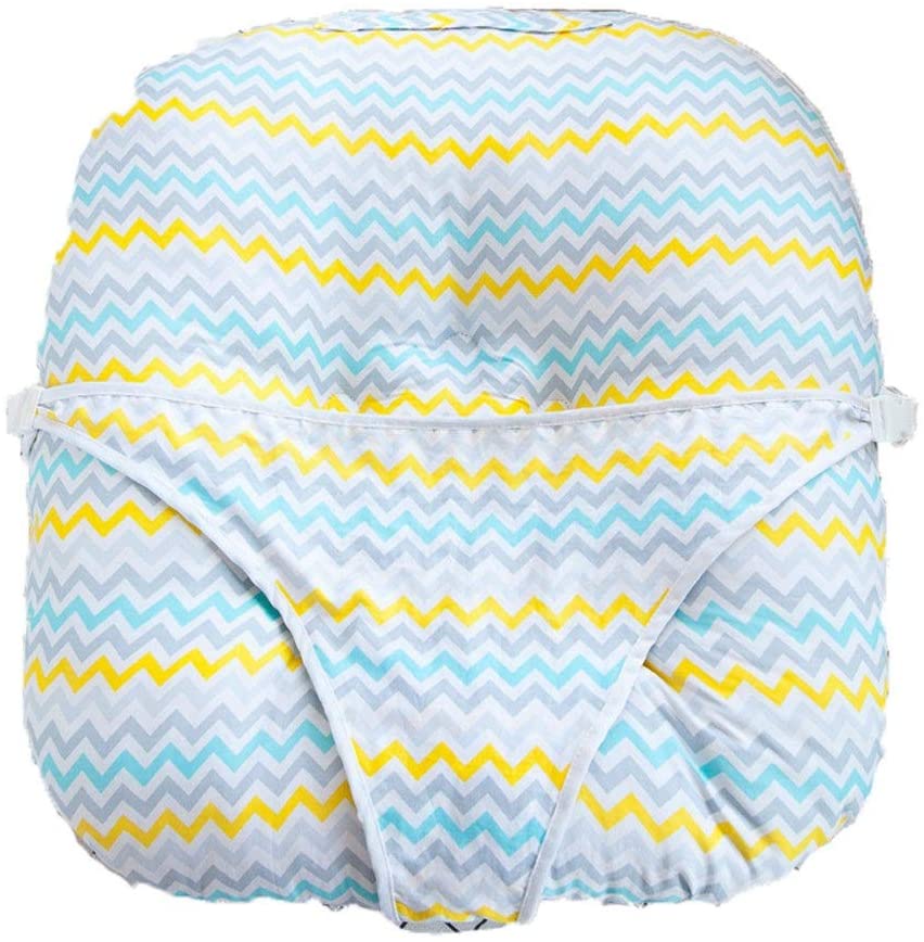 QERNTPEY Baby Sofa Newborn Lounger Baby Support Seat Chair Cushion Sofa Nursing Pillow Couch Bed Sitting Sofa with Seat Belt Learn to Sit
