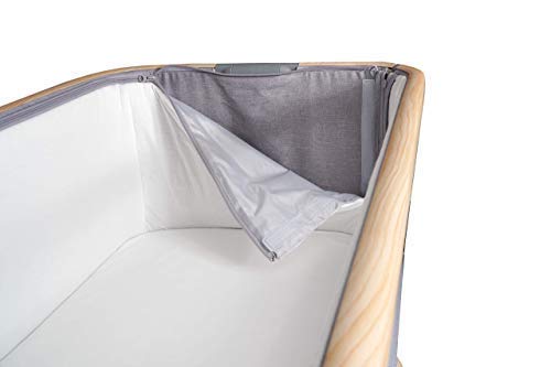 VENICE CHILD Bed Side Crib for Baby - Sleeper Bassinet w/ Travel Case, Removable Bamboo Vicose Liner