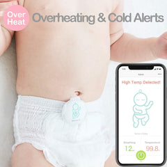 Sense-U Baby Monitor with Breathing Rollover Movement Temperature Sensors: Track Your Baby's Breathing, Rollover, Temperature