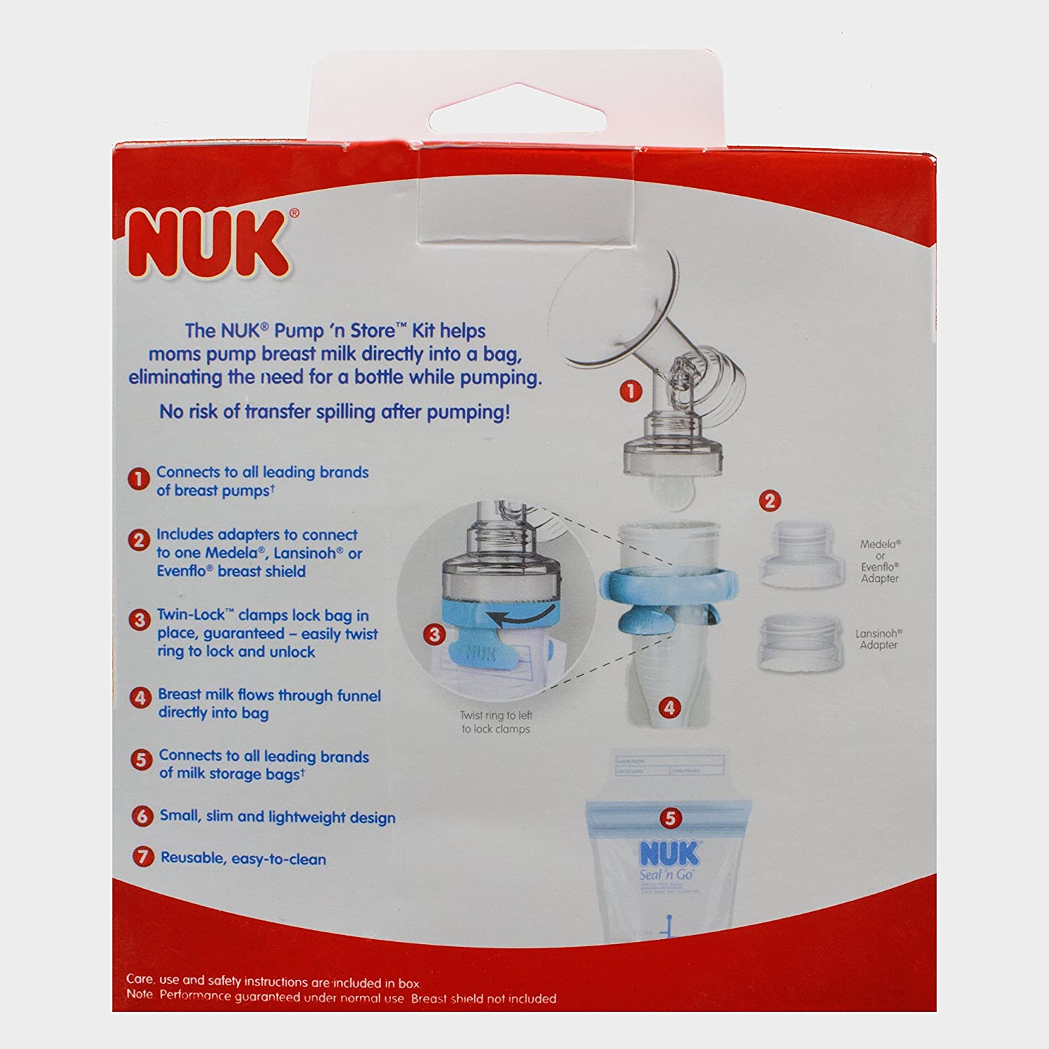 NUK Pump N Store Breast Milk Storage Kit