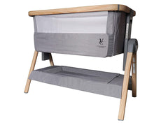 VENICE CHILD Bed Side Crib for Baby - Sleeper Bassinet w/ Travel Case, Removable Bamboo Vicose Liner