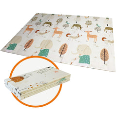 Baby Folding mat Play mat Extra Large Foam playmat Crawl mat Reversible Waterproof Portable Double Sides Kids Baby Toddler Outdoor