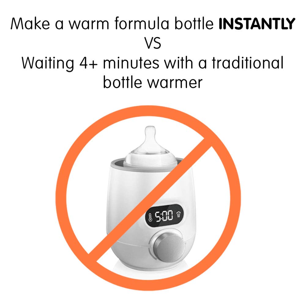 Baby Brezza Instant Warmer - Instantly Dispenses Warm Water at Perfect Baby Bottle Temperature