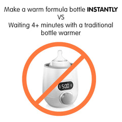 Baby Brezza Instant Warmer - Instantly Dispenses Warm Water at Perfect Baby Bottle Temperature