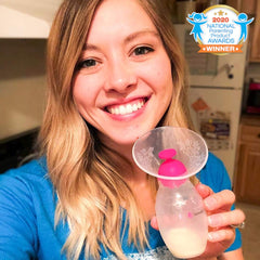 NatureBond Silicone Breastfeeding Manual Breast Pump