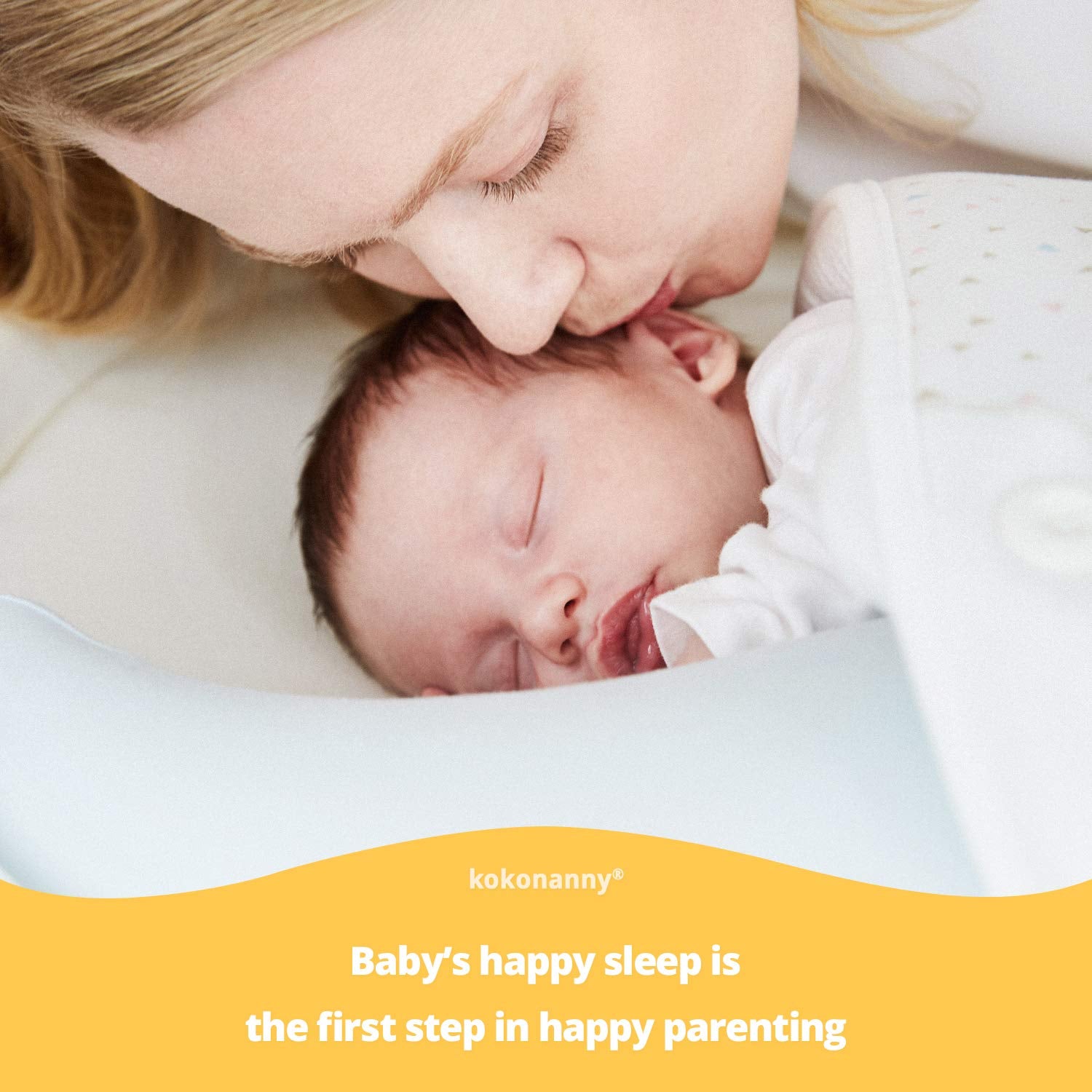 KOKONANNY, The Baby Sleep Aid, Co-Sleeping Pad, Newborn Lounger, Portable Infant Sleeping Mat