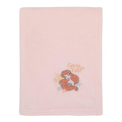 Disney The Little Mermaid Ariel Pink, Coral, Teal & White 6Piece Nursery Crib Bedding Set