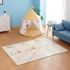 Baby Folding mat Play mat Extra Large Foam playmat Crawl mat Reversible Waterproof Portable Double Sides Kids Baby Toddler Outdoor