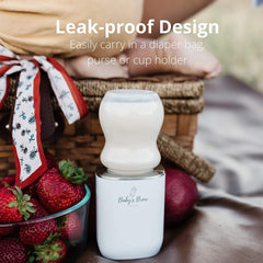 The Baby's Brew Portable Bottle Warmer, Travel Baby Bottle Warmer, Bottle Warmer for Breastmilk, Formula, Water, Cordless and Battery-Powered up to 8-12 Hours (Warmer Set)