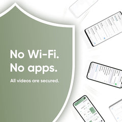 Baby Monitor Bonoch Video Baby Monitor with Camera and Audio, Baby Camera Monitor No WiFi 720P 5