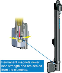 National Hardware N346-204 MagnaLatch Automatic Magnetic Pool Safety Latch with Top Pull for Gates 48