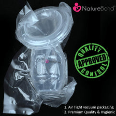 NatureBond Silicone Breastfeeding Manual Breast Pump