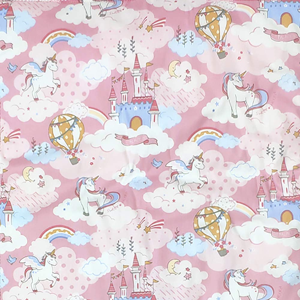 Brandream Baby Nest Bed Unicorn, Pink Newborn Lounger Portable Baby Bassinet Crib for Travel