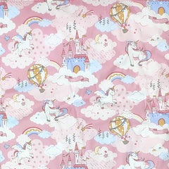 Brandream Baby Nest Bed Unicorn, Pink Newborn Lounger Portable Baby Bassinet Crib for Travel