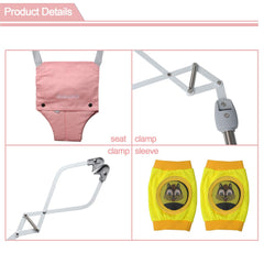 Baby Door Swing Jumper with Door Clamp Adjustable Strap, Baby Door Jumpers