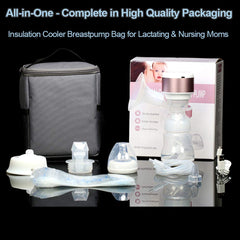 Portable Electric Breast Pump - YIHUNION Dual Use Battery Baby Milk Pump Rechargeable Single Breastfeeding Pump