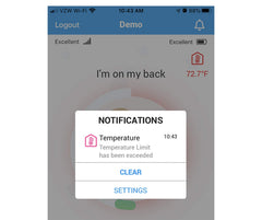 MonBaby Sleep Monitor with Body Temperature: Breathing, Rollover, Body Temperature Monitoring for Babies