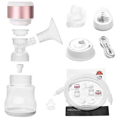 Portable Electric Breast Pump - YIHUNION Dual Use Battery Baby Milk Pump Rechargeable Single Breastfeeding Pump