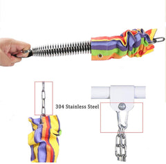 Baby Door Jumper Baby Door Jumper Exerciser with Door Clamp, Baby Bouncer Doorway Fun Hanging Jump Seat Swing Jumping Chair Bag