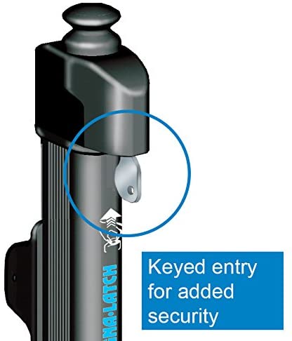 National Hardware N346-204 MagnaLatch Automatic Magnetic Pool Safety Latch with Top Pull for Gates 48