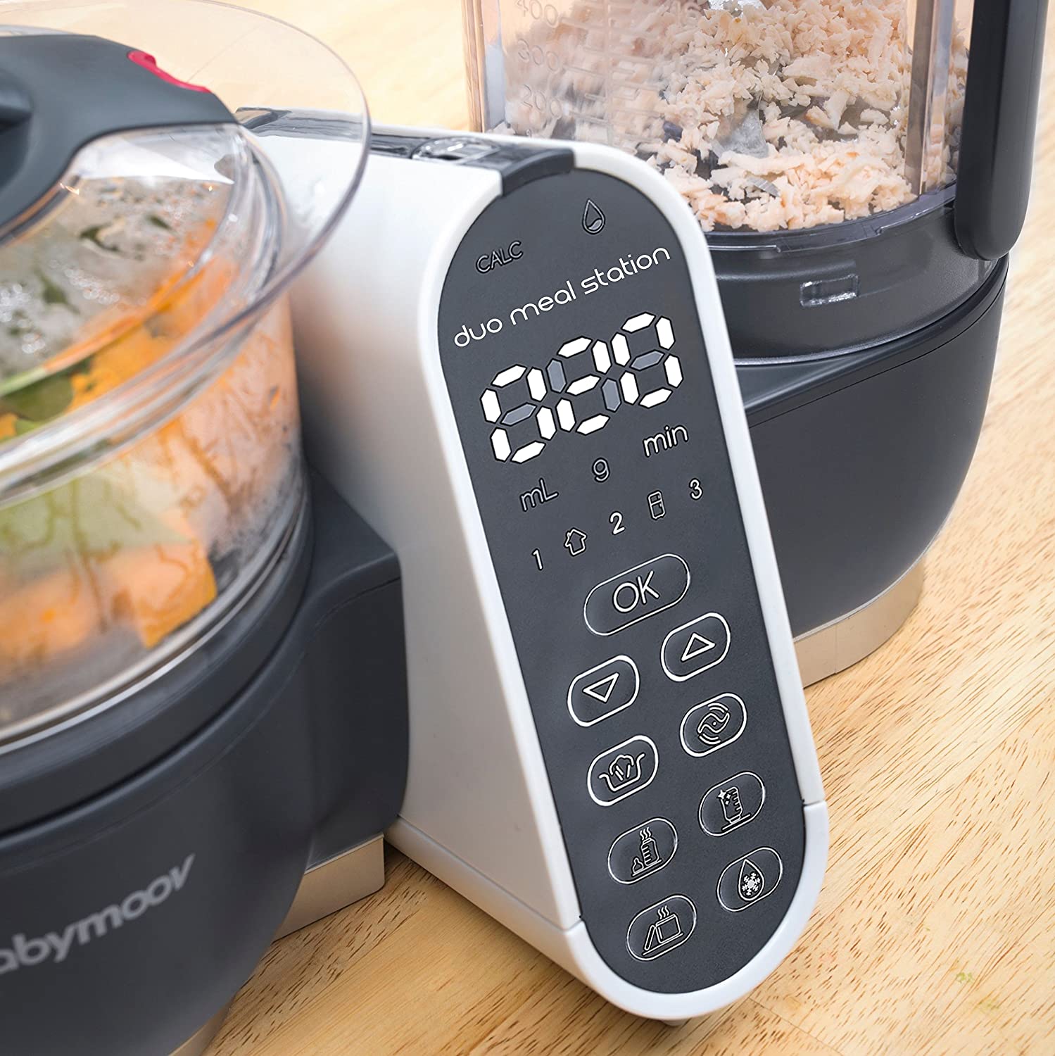 Duo Meal Station Food Maker | 6 in 1 Food Processor with Steam Cooker