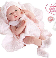 JC Toys La Newborn All-Vinyl-Anatomically Correct Real Girl 15