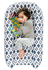 CuddleNest Mighty by LoLueMade: Toddler Lounger, Toddler Nest, and Resting Station - for 9-36 Months (Haven)
