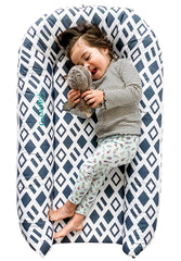 CuddleNest Mighty by LoLueMade: Toddler Lounger, Toddler Nest, and Resting Station - for 9-36 Months (Haven)
