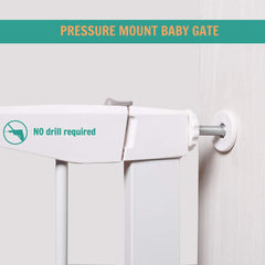 Fairy Baby Extra Wide Baby Gate for Kids Or Pets Walk Thru Dog Gates for The House Doorway Child Safety Gate 81.89