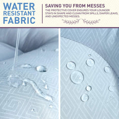 Organic Newborn Lounger | Water-Resistant Baby Nest | for Infants & Toddlers 0-12 Month | for Girls and Boys