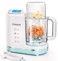 Gimars Upgrade 700W Auto Cleaning Fast Puree Steaming Baby Food Maker Processor