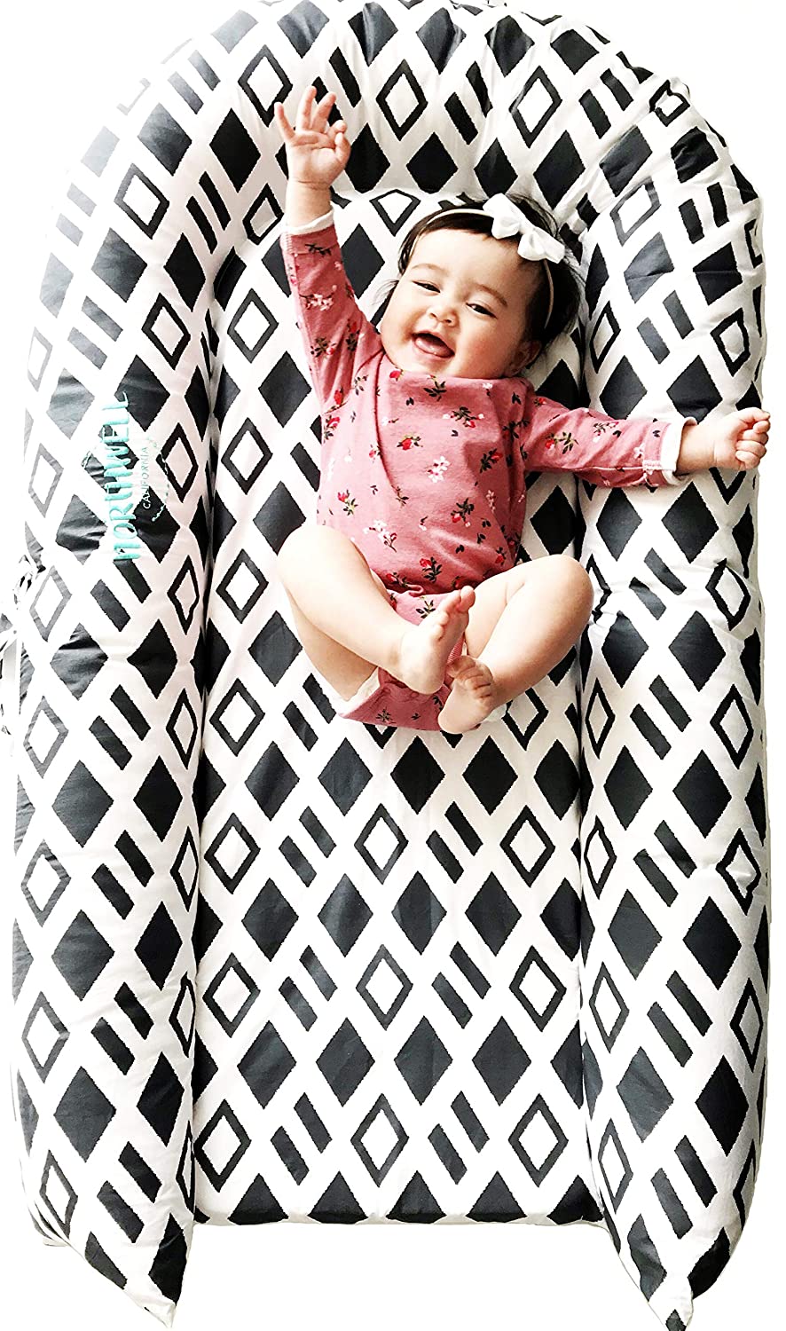 CuddleNest Mighty by LoLueMade: Toddler Lounger, Toddler Nest, and Resting Station - for 9-36 Months (Haven)