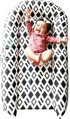 CuddleNest Mighty by LoLueMade: Toddler Lounger, Toddler Nest, and Resting Station - for 9-36 Months (Haven)