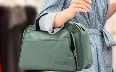Scuddles 3-1 Portable Bassinet for Baby - Foldable Baby Bed - Travel Bassinet Functions As Diaper Bag