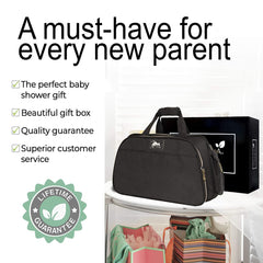 Portable Bassinet for Baby Travel - Travel Bassinets for Babies | Large 3 in 1 Diaper Bag Backpack Changing Station | Wear 5 Ways