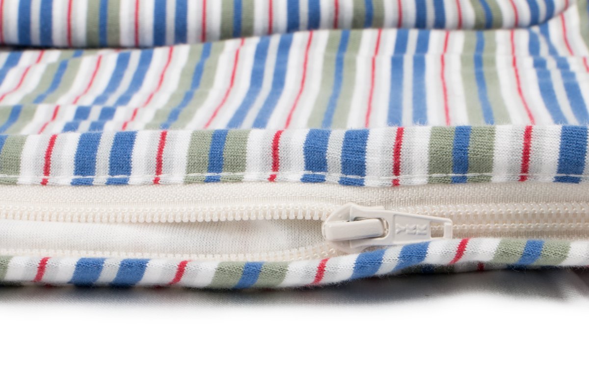 Merino Kids Organic Cotton Baby Sleep Bag for Babies 0-2 Years, Huckleberry