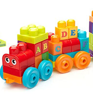 Mega Bloks ABC Learning Train Building Set