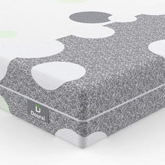 Dourxi 3-Layer 6 Inch Crib Mattress Dual-Sided | High Density Hard Foam for Infants, Cool Gel Memory Foam Side for Toddlers