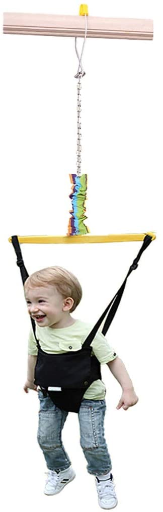 Baby Door Jumper Baby Jumper Doorway, Door Jumper Exerciser with Door Clamp and Foot Bottom Cushion Baby Jumpers