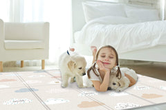 Parklon Silky Folding Play Mat (Cloud Bebe, 78.7x55.1x0.4 in.)
